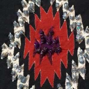 Beaded Tribal/Southwest blouse by Angie